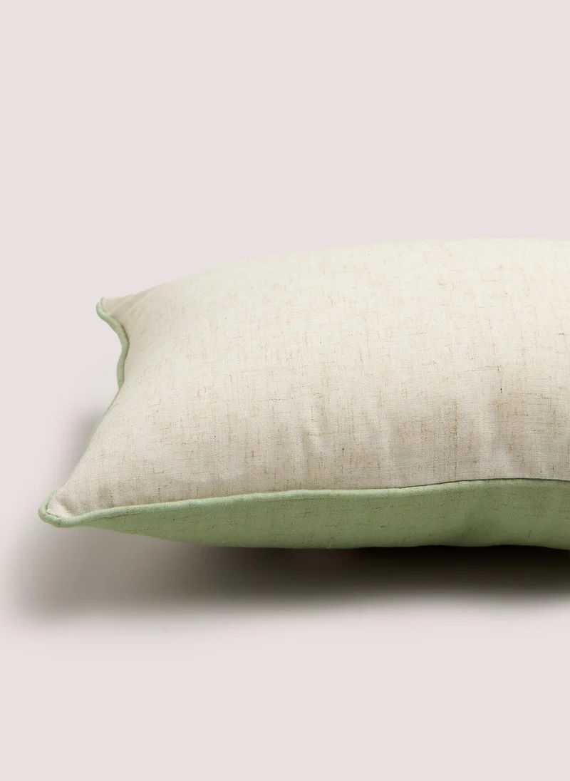 Matalan Green Sheep Tufted Cushion